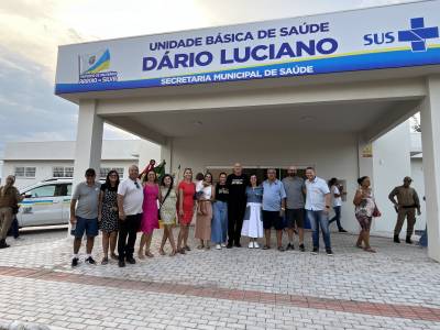 Novo posto de saúde no bairro Golfinhos é inaugurado em Balneário Arroio do Silva