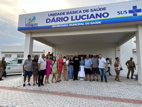 Novo posto de saúde no bairro Golfinhos é inaugurado em Balneário Arroio do Silva