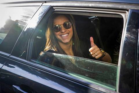 Jogadora Millene Fernandes deixa quarentena de hospital de Lisboa