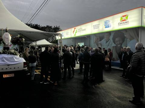 Santo Agostinho Complexo de Saúde é inaugurado em Criciúma