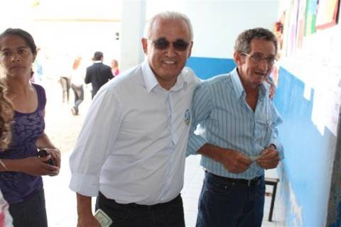 Mariano e Dair  votaram pela manhã