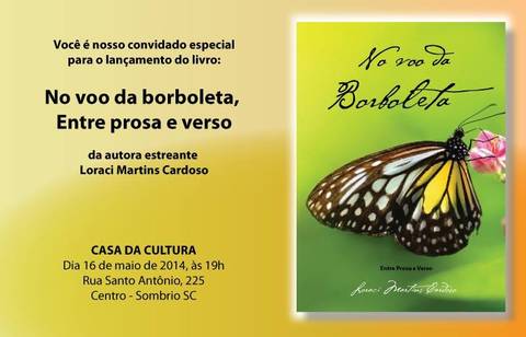 Casa da Cultura de Sombrio recebe lançamento de livro