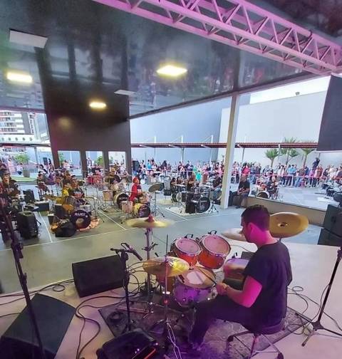 Orquestra de baterias reunirá cerca de 100 bateristas de toda Santa Catarina em Criciúma