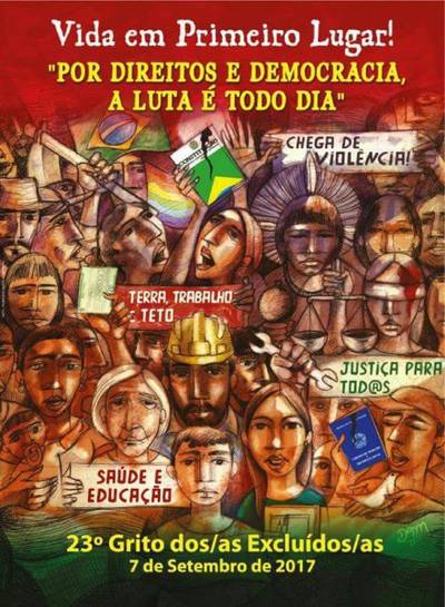 Pastorais Sociais mobilizam Grito dos Excluídos