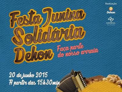 Festa Junina no Dehon arrecada fundos para entidades