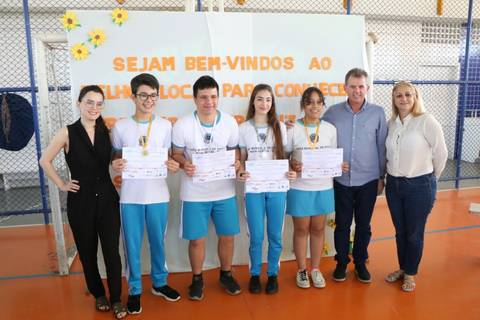 Estudantes de Nova Veneza são premiados na Olimpíada Brasileira de Astronomia 