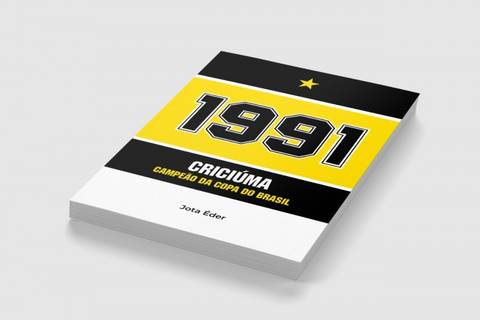 História da campanha que levou o Criciúma ao título da Copa do Brasil será contada em livro digital