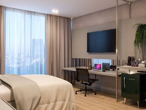 Edifício do Santa Vita Saúde Center terá apartamentos para aluguel