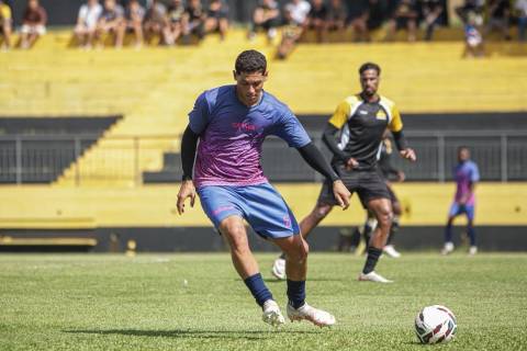 Fotos: Criciúma e Caravaggio empatam em jogo-treino