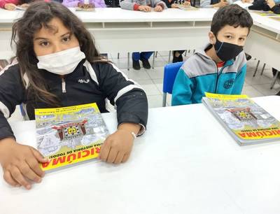 Livro ‘Criciúma: uma história de todos’ vira projeto na Escola Érico Nonnenmacher