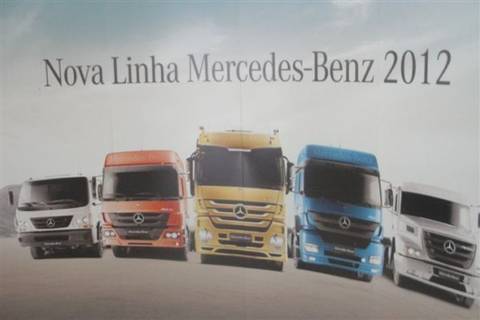 Lançamento da Linha Mercedes-Benz 2012