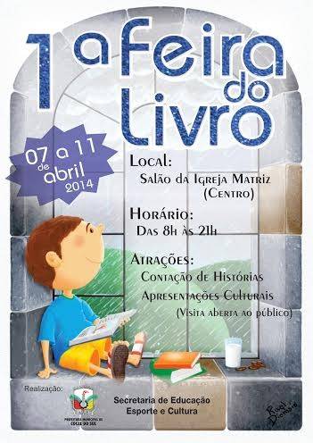 Cocal do Sul terá Feira do Livro Infantil
