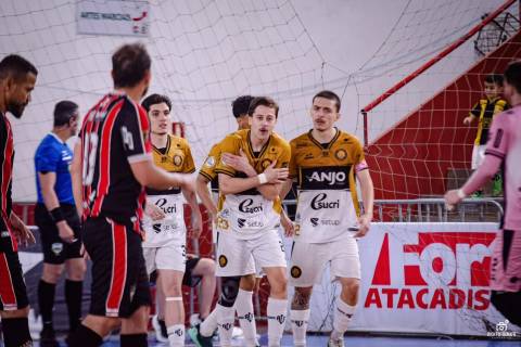 Criciúma Futsal empata com São José e enfrentará a Chapecoense nas quartas do Brasileiro