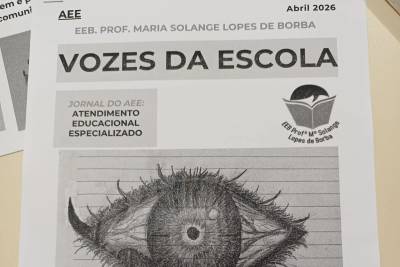 Escola de São João do Sul cria jornal inclusivo