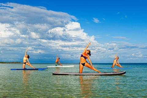 Primeiro Sup Yoga em grupo da região acontece nesse domingo