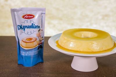 Áurea Alimentos inova e lança mistura pronta para pudim de leite