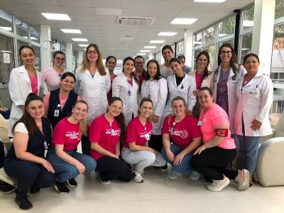 Outubro Rosa: HSJosé reforça a importância da prevenção ao câncer de mama com ações especiais
