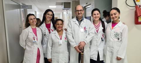 Ações especiais no Hospital São José reforçam a importância da prevenção ao câncer de mama