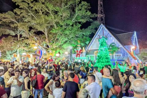 Vila Natalina de Morro da Fumaça terá atrações diversas nesta sexta-feira