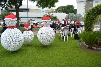 Construtora Fontana promove chegada do Papai Noel