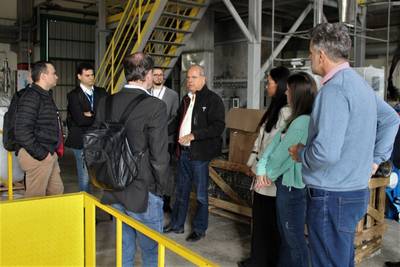 Satc recebe visita de gestores e pesquisadores do Senai