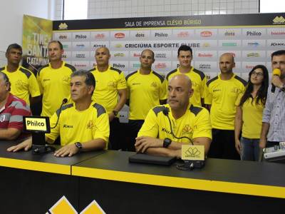 Comissão técnica está completa e empenhada por bons resultados