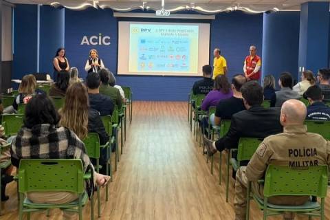 Rede de Proteção à Vida abre programação do Setembro Amarelo no Paço Municipal de Criciúma