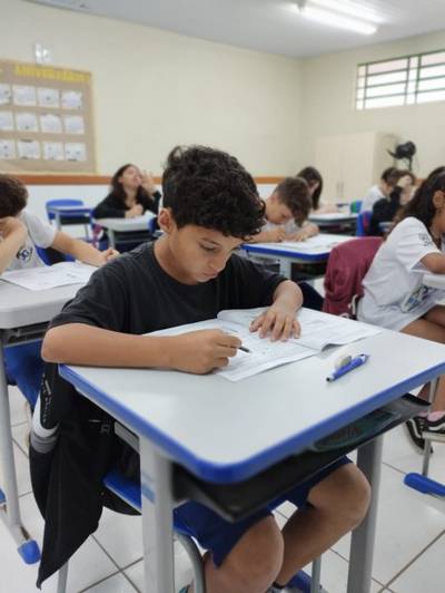 Estudantes da rede municipal de Criciúma passam por avaliação de aprendizagem