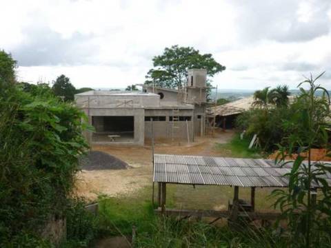 Nova obra no topo da cidade em 2011