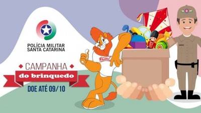 Polícia Militar de Santa Catarina realiza Campanha do Brinquedo
