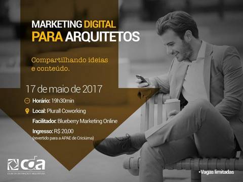 Marketing digital para arquitetos é tema de palestra