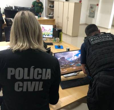 Polícia Civil cumpre mandados de busca e apreensão no Sul do Estado