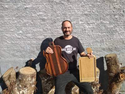 Abad Wood Art: o artesanato em sua forma mais rústica