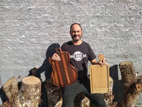 Abad Wood Art: o artesanato em sua forma mais rústica