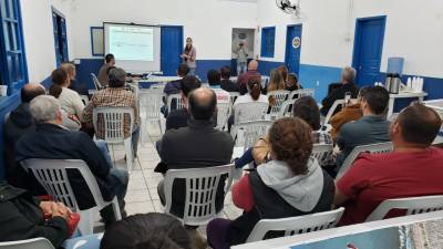 Balneário Arroio do Silva realiza reunião sobre Plano de Saneamento Básico com moradores do lado sul