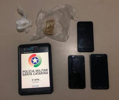 Homens são presos por tráfico de drogas em Criciúma 
