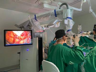 Neurocirurgia de tumor cerebral é realizada com equipamento de ponta, único em Santa Catarina
