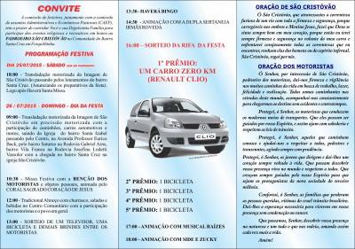 Festa de São Cristóvão