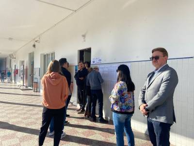 'Temos que eleger bons candidatos do Sul do Estado', destaca presidente da Acic na hora do seu voto