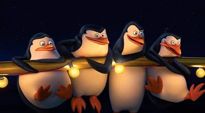 Pinguins de Madagascar estreia no cinema