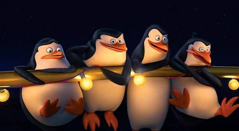 Pinguins de Madagascar estreia no cinema
