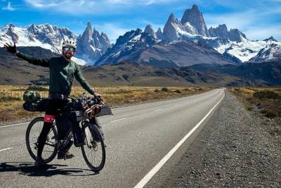 Ciclista içarense conclui viagem de 4,5 mil quilômetros de bicicleta por países da América do Sul