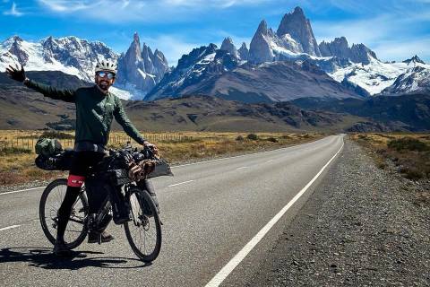 Ciclista içarense conclui viagem de 4,5 mil quilômetros de bicicleta por países da América do Sul