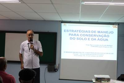 Projeto Terra Fértil estimula a conservação do solo e a capacitação dos agricultores de Urussanga