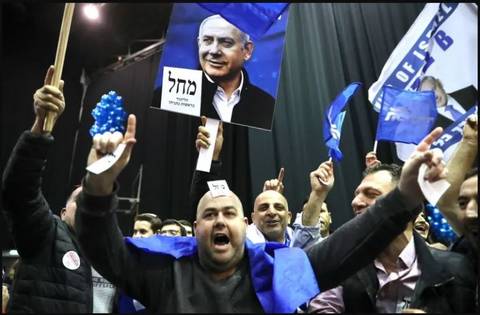 Pesquisas de boca de urna indicam vitória de Netanyahu
