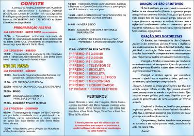 Festa De São Cristóvão