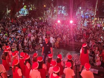 Noite de apresentações e alegria marca a abertura da programação em Urussanga