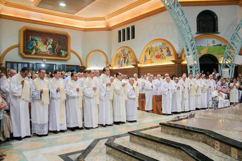 Manhã de espiritualidade prepara padres para a Páscoa