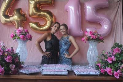 Aniversário de Tânia & Maria Eduarda Pessetti