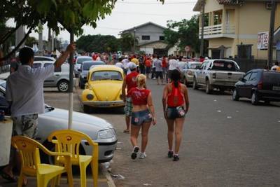 Movimento intenso e ânimos exaltados em Forquilhinha